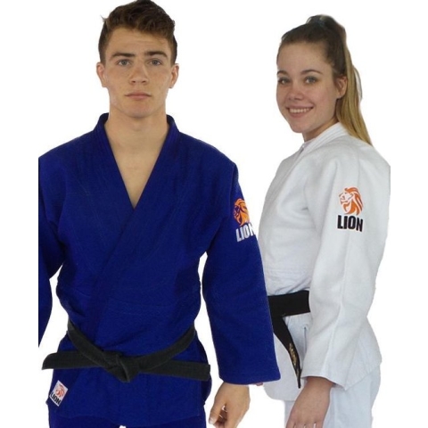 Judopak - nieuw - blauw - Lion 750 Authentic - maat 180