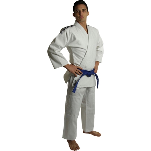 adidas Judopak J500 Training Judopak - Unisex - wit/zwart Maat/ Lichaamslengte 190 cm