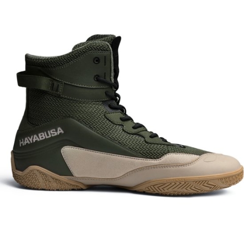 Hayabusa Talon Boksschoenen - Unisex - groen/bruin - maat 38