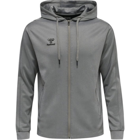 Hummel Core XK Poly Zip Sweater Heren - Sporttruien - grijs - Mannen