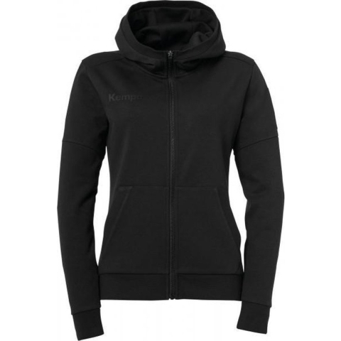 Kempa Status Hood Jacket Dames - sportvest - zwart