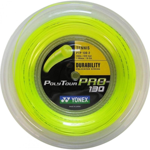 Polytour Pro tennissnaar 130 (200M Geel)  - Yonex