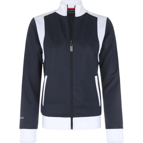Re-Born Trainingsjack Dames - Donkerblauw - Maat XL
