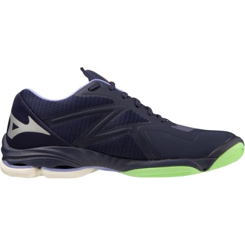 Mizuno Wave Lightning Z7 indoorschoenen sr blauw dessin