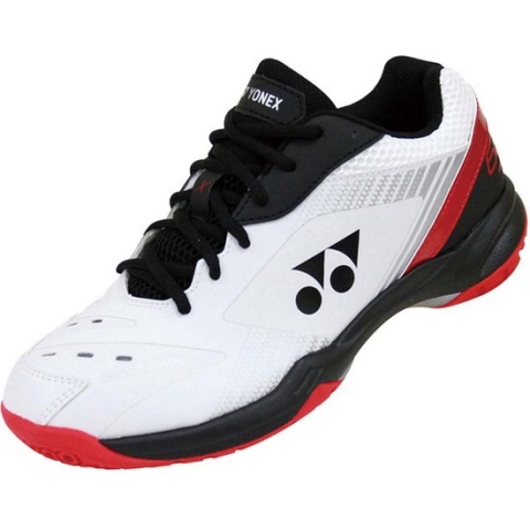 YONEX Power Control 65 X Indoorschoenen - White / Red - Heren - EU 40