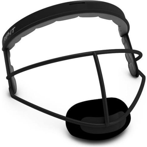 Rip-It Defense Jeugd Softball Velders en Pitchers Masker - Zwart - Jeugd