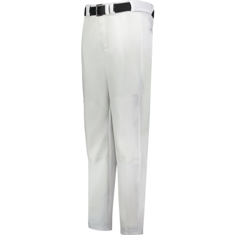 Russell Athletic - Honkbal Broek - Solid Change Up - Honkbal - Heren - Polyester - Boot Cut - Open Pijp - Verstelbare Pijpen - White - X-Large