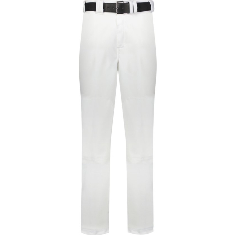 Russell Athletic - Honkbal Broek - Solid Change Up - Honkbal - Heren - Polyester - Boot Cut - Open Pijp - Verstelbare Pijpen - White - Large