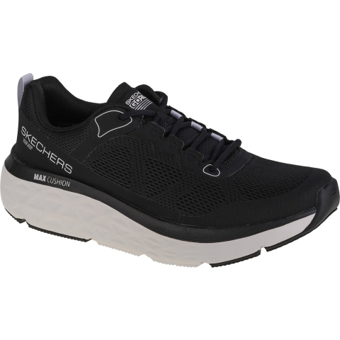 Skechers Max Cushioning Delta 220351-BKW, Mannen, Zwart, Hardloopschoenen, maat: 42,5