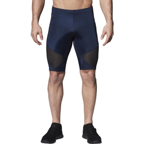 CW-X - Stabilyx Compressiebroek – hardloopbroek – kort - core ondersteuning - voetbal - hockey - heren - True Navy - maat
S