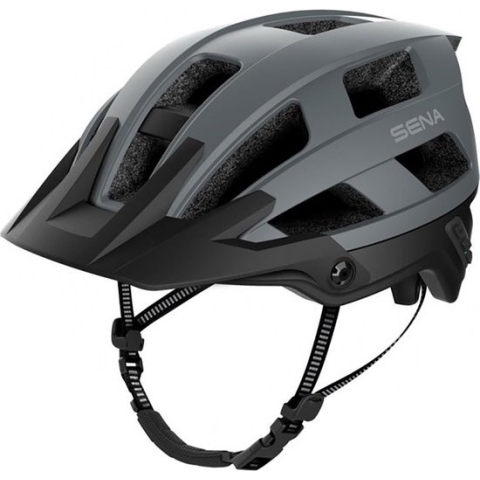 Sena M1 EVO Smart MTB helm mat grijs maat L