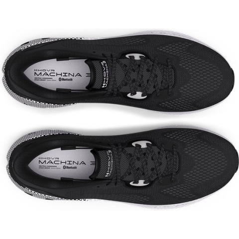 Under Armour HOVR Machina 3 Heren - Sportschoenen - zwart/wit - maat 45