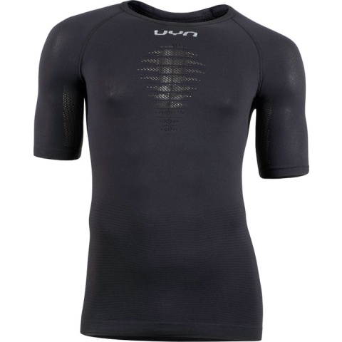 Uyn Energyon Shirt Korte Mouwen Voor Mannen ZWART - Maat S/M