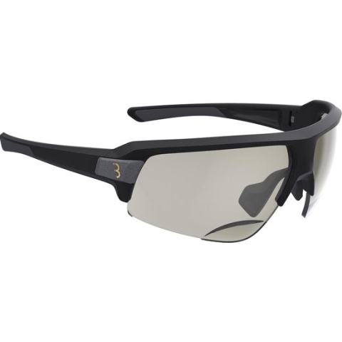 BBB Cycling Impulse Reader PH Fietsbril - Fotochromisch - Sportbril Op Sterkte +2.0 - Mat Zwart - BSG-64PH - BSG-64PH