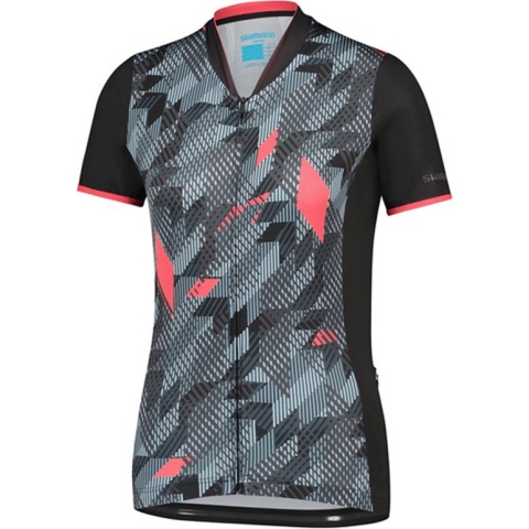 Shimano Sagami jersey dames fietsshirt - Maat XL