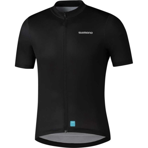 Shimano Fietsshirt Korte Mouwen Element Heren Zwart-M
