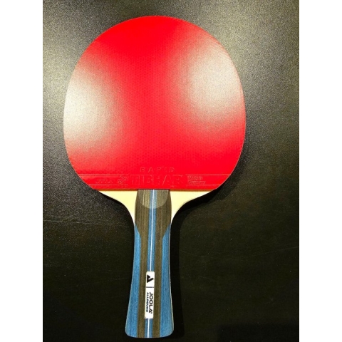 Tafeltennisbat-Pingpongbat Killypong Premium Professioneel Competitiebat Joola Allround Hout + Tibhar Rapid Rubbers 2.0mm