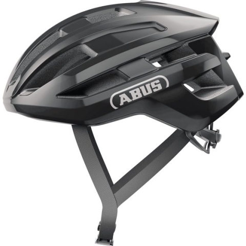 Abus PowerDome - Fietshelm Shiny Black M (54 - 58 cm)
