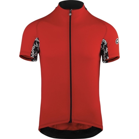 assos Mille GT Jersey korte mouwen Heren, national red Maat S