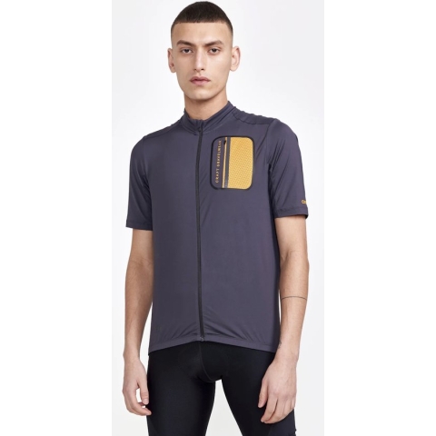 Craft ADV Offroad SS Jersey MTB fietsshirt korte mouwen grijs heren