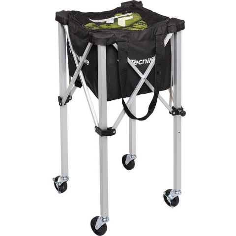Tecnifibre Tennis Ballenwagen Ballenmand Opvouwbaar met wielen
