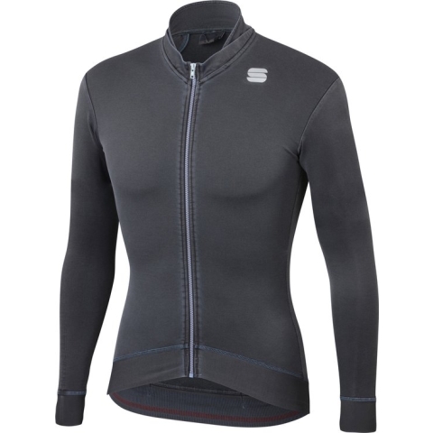 Sportful Monocrome Thermische Jersey Met Lange Mouwen Zwart 2XL Man