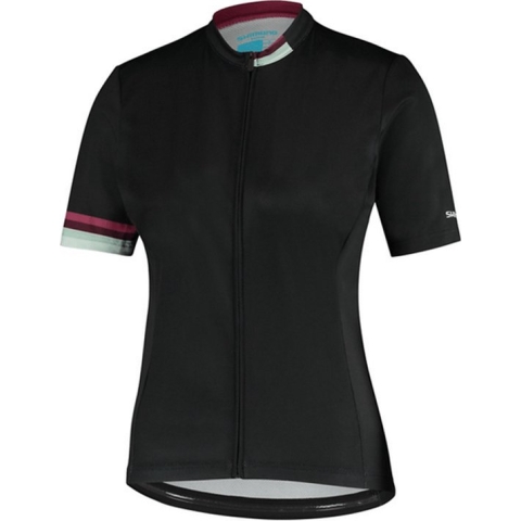 Shimano Mizuki jersey dames fietsshirt zwart - Maat M