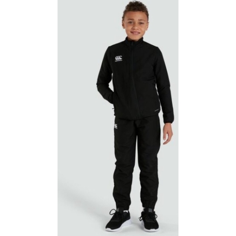 Club Track Jacket Junior Black - 14y