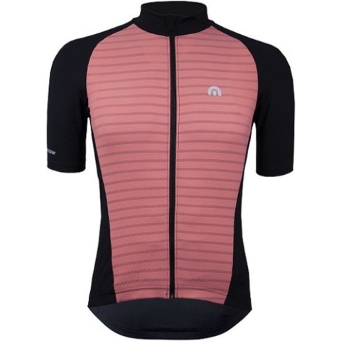 Megmeister Jersey Plain Stripe Pink-S