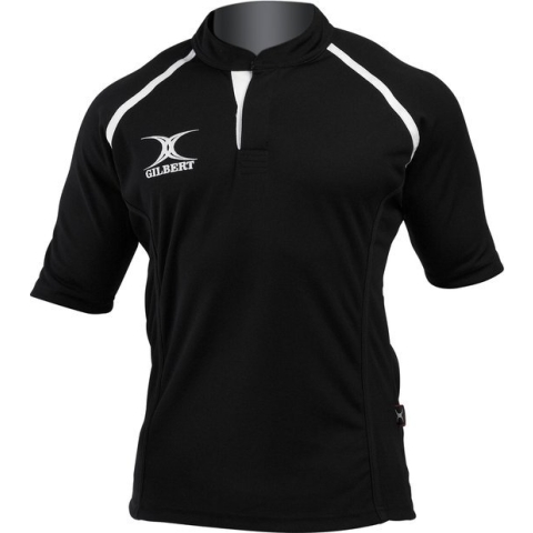 Gilbert Xact Two Tone Shirt Snr Black / Amber - 3 Extra Large