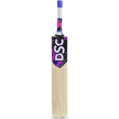 DSC Wildfire Volcano Kashmir Willow Cricket Bat for Mens ( Beige, Size-Short handle ) Material-Wood | Lightweight Bat | Strong Grip