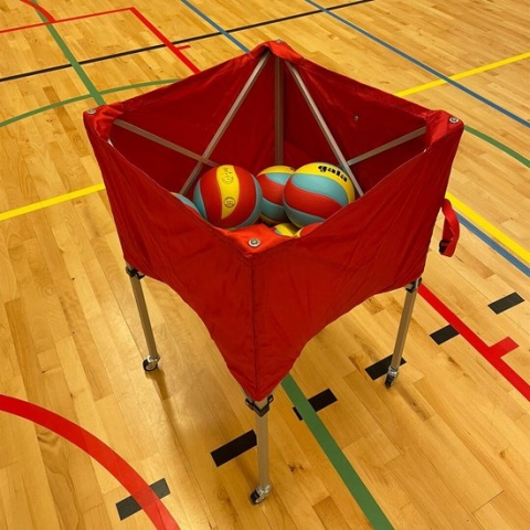 Ballenwagen Volleybal Inklapbaar - 23 ballen