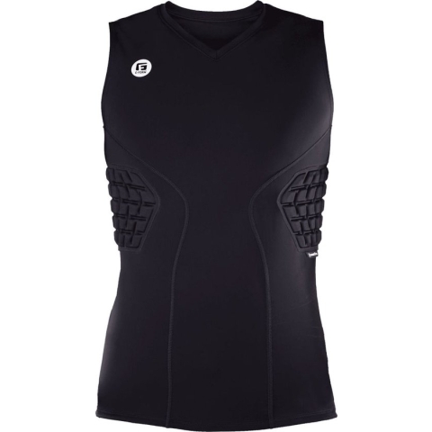 G-Form Compressie Basketbalshirt Heren - Zwart | Maat: M