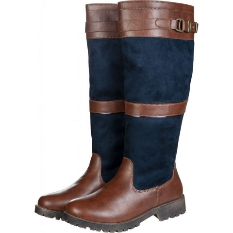 Outdoorlaars winter Meghan bruin/blauw maat 38