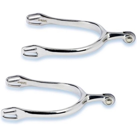 Stubben Steel Sporen dynamische dressuur 35mm | Zwepen/ Sporen paard