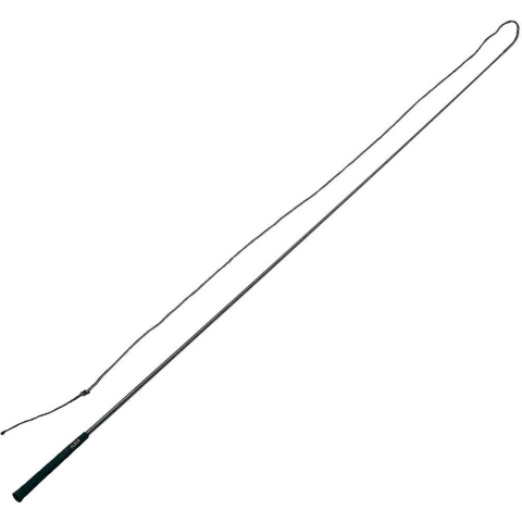 Fleck Ultra Lichte Zweep Black / Grey 200 cm