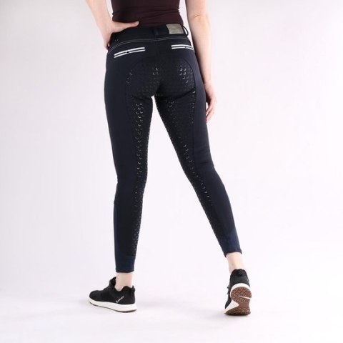 Qhp Rijbroek Softshell Emma Anti-Slip Navy 42