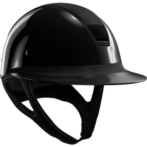 Miss Shield Glossy Alcantara Top + Alcantara + full Jet Hematite + mat blazon en trim Black - M