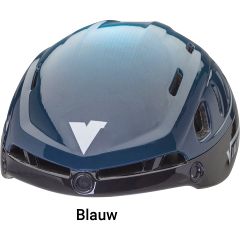 Viking Schaatshelm - Sparrow (incl. Vizier) Blauw L