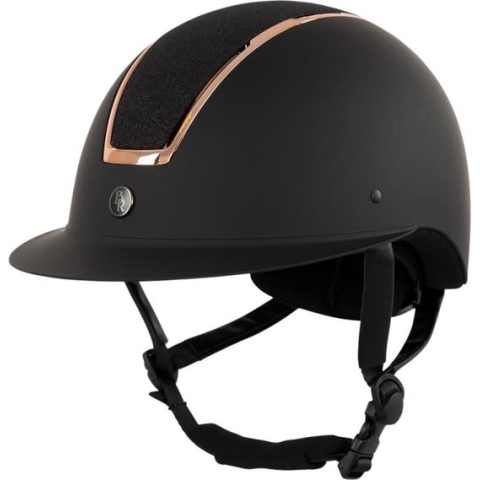 BR Rijhelm Omega Painted Glitter - Black/Rose - Maat 58/60