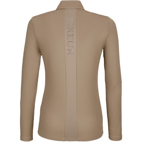 Pikeur Shirt Zip Sports Caviar - 34 | Winterkleding ruiter