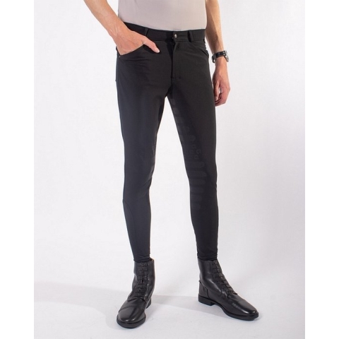 QHP Rijbroek Fillip been grip - maat 50 - black