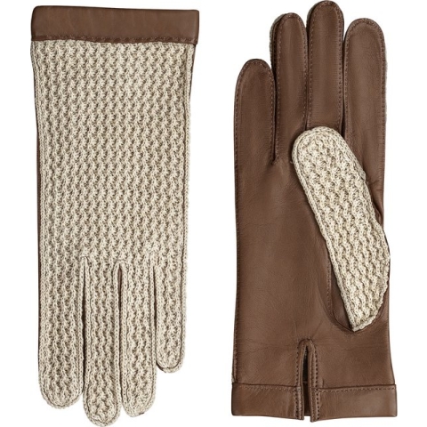 Laimbock Cambridge Handschoen gobi Cotton crochet - 6.5