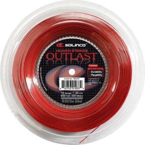 Solinco Outlast 200M Red 1.25