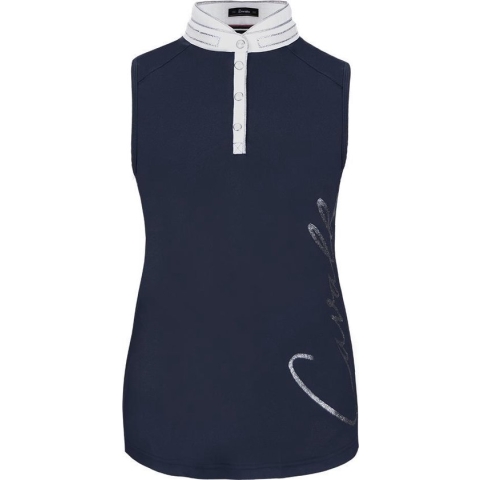 Cavallo Showshirt  Panja Mouwloos - Dark Blue - 36