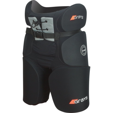 Grays Nitro Keepersbroek Junior - Keeper body - Black/Yellow