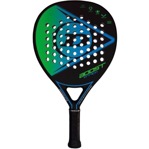 Dunlop Boost Attk Padelracket - groen-blauw