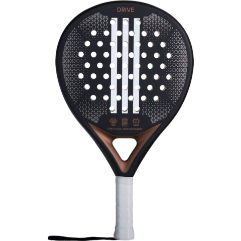 Adidas Drive 3.2 Padelracket - Zwart / Goud | Maat: UNI