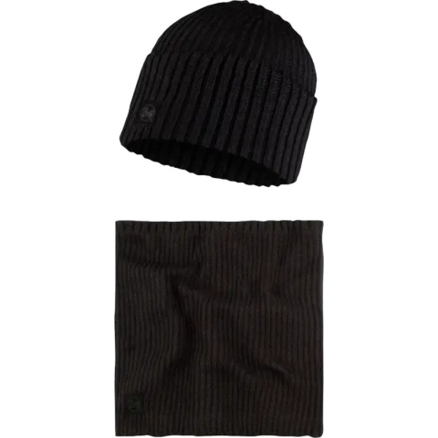 Buff Gift Pack Set Beanie and Neckwarmer 1323499011000, Unisex, Zwart, Muts, maat: One size