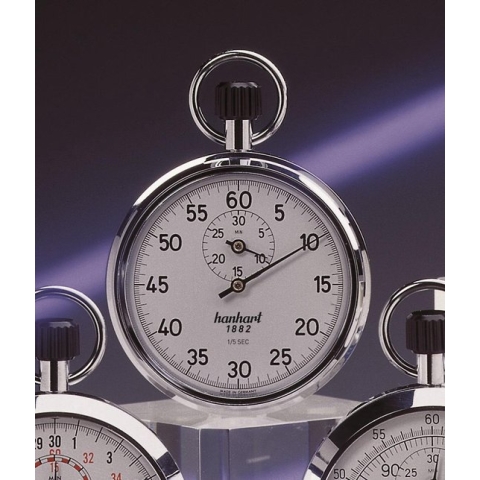 Hanhart stopwatch mechanisch 112.0101-00 - 1/5 sec - 30 min.